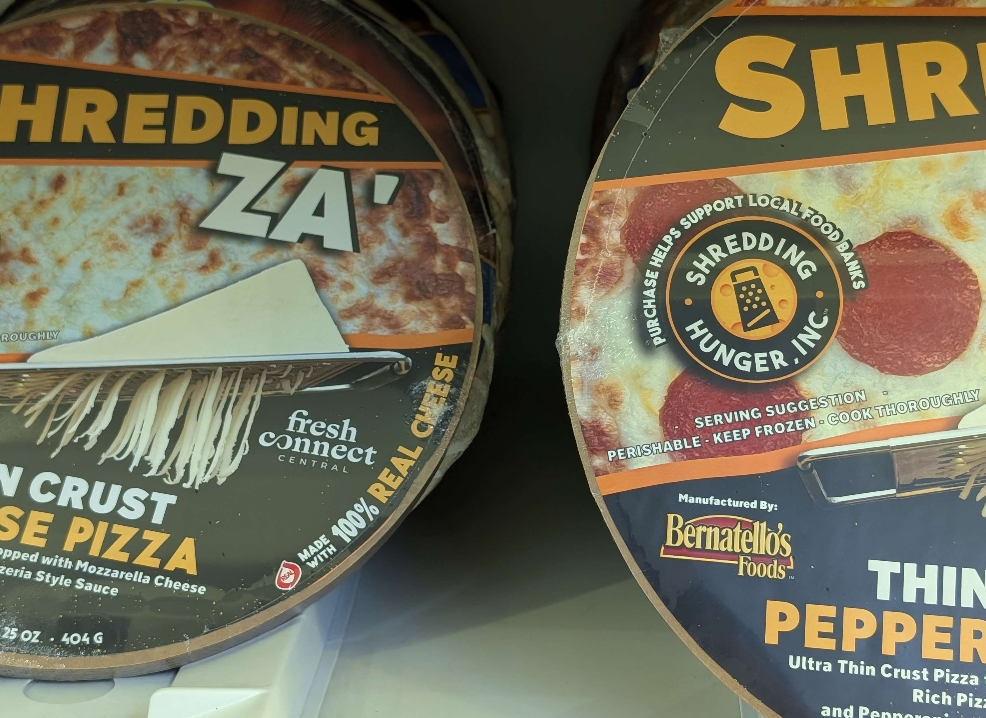 Frozen Pizza shredding ZA by Shredding Hunger